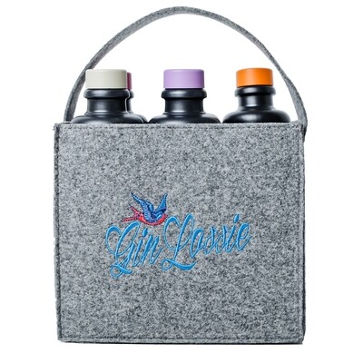 Gin Lossie Handtasche  mit 6x 0,2l Dry Gin &amp; Gin-Likör