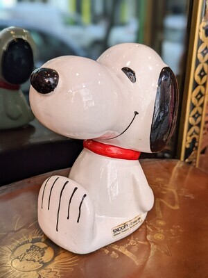 Hucha cerámica de Snoopy
