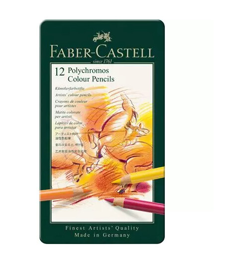 FABER CASTELL POLYCHROMOS ESTUCHE DE METAL