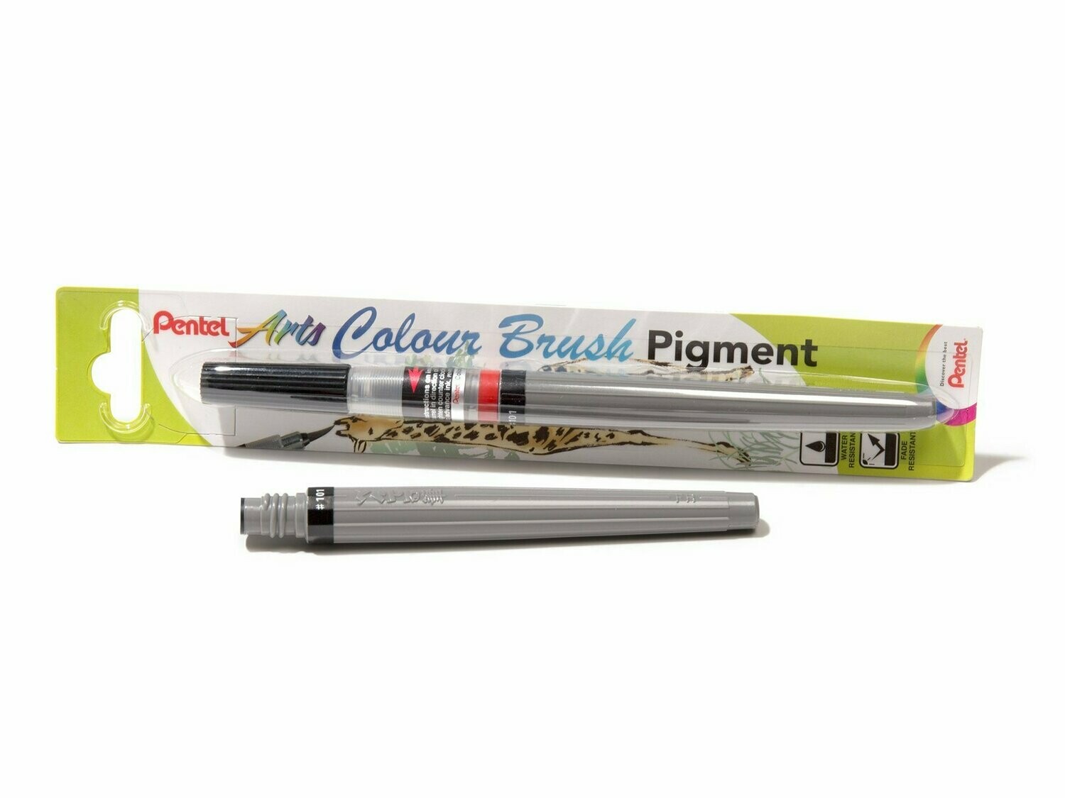 PENTEL COLOR BRUSH PIGMENT ROTULADOR PUNTA DE PINCEL