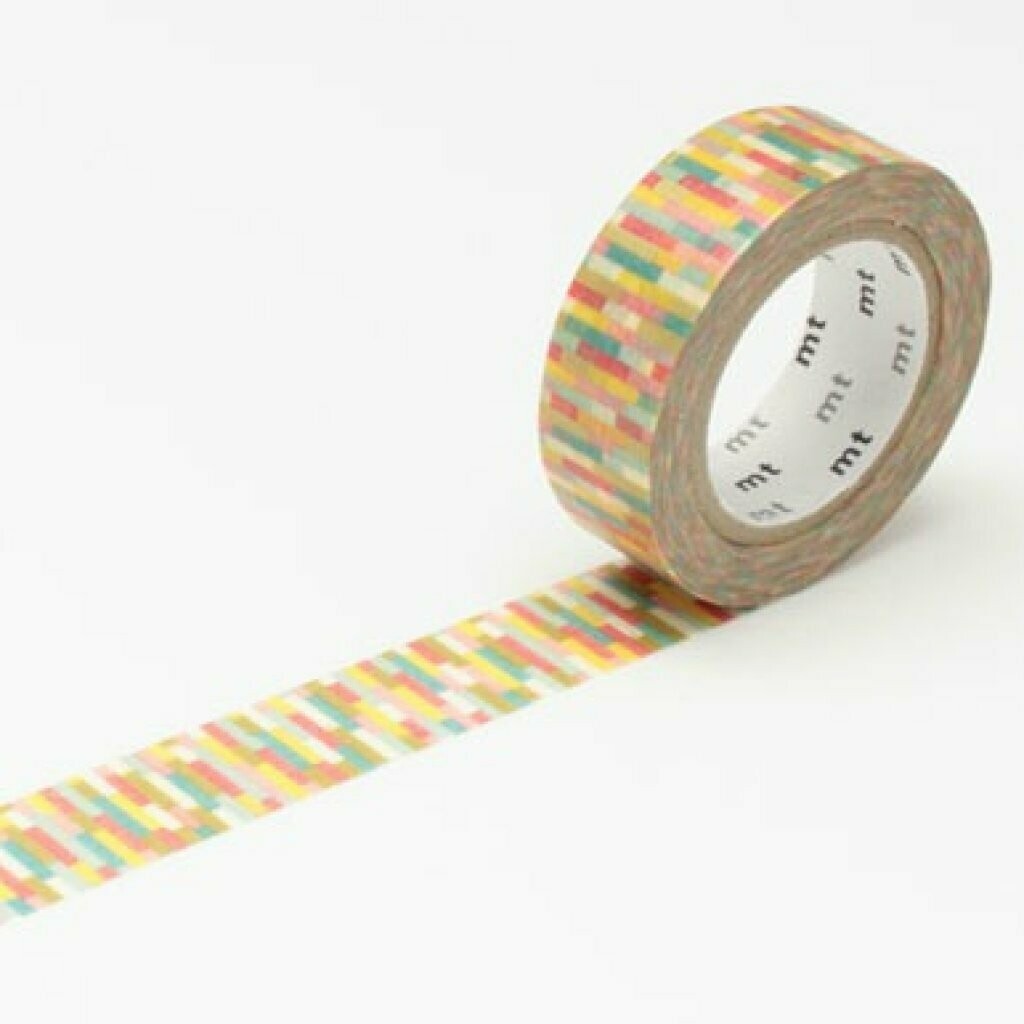 MT MASKING TAPE 1P DECO, Referencia: MT masking tape Block Pink