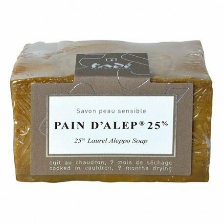 JABÓN DE ALEPO TADÉ 25%  ACEITE DE LAUREL