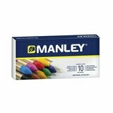 CERAS MANLEY CAJA 10 COLORES SURTIDOS