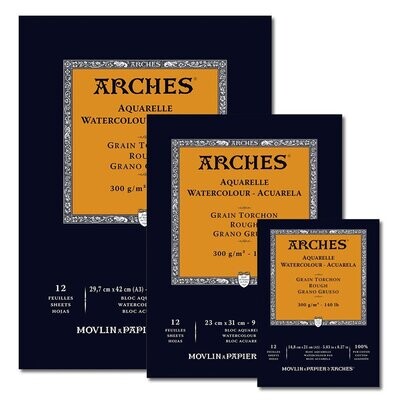 ARCHES BLOC ACUARELA GRANO GRUESO