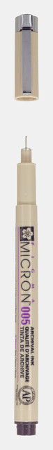 SAKURA PIGMA MICRON ROTULADOR CALIBRADO 005