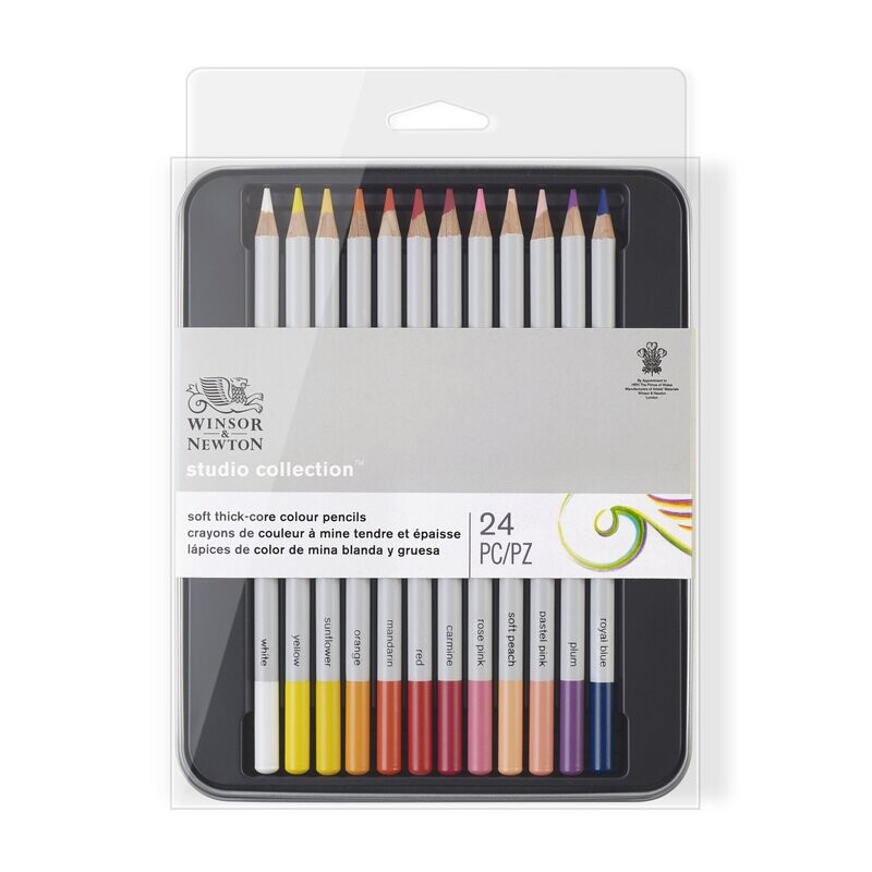 WINSOR & NEWTON STUDIO COLLECTION LÁPIZ DE COLOR 24