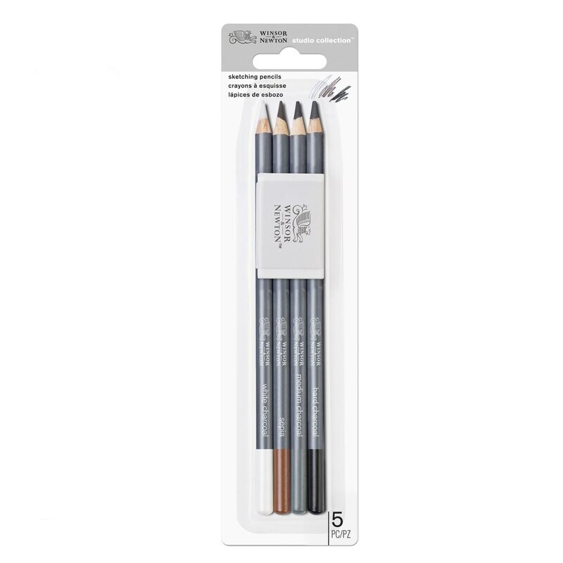 WINSOR & NEWTON STUDIO COLLECTION SET LÁPICES ESBOZO