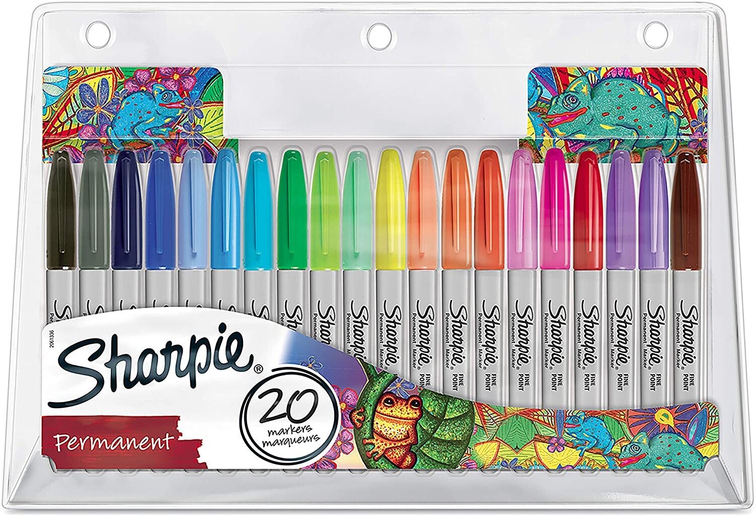 SHARPIE ROTULADORES PERMANENTES BLÍSTER 20