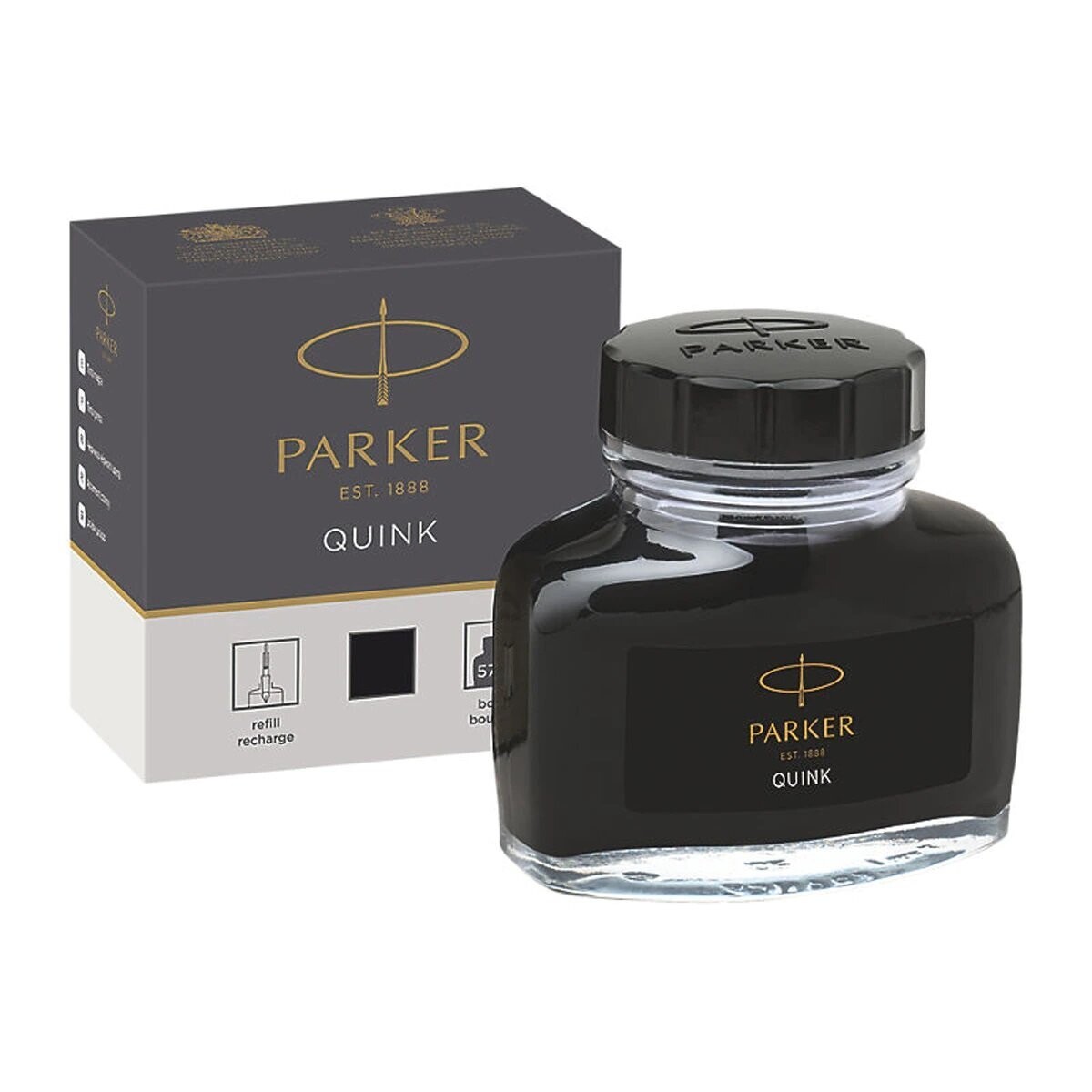 PARKER TINTERO 57 ml., COLOR: Negro