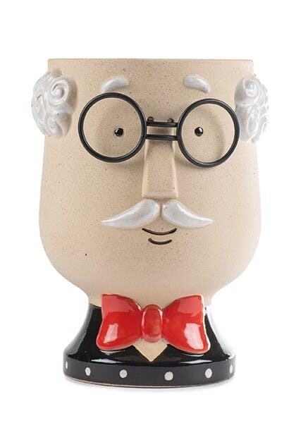 GRANDPA HEAD WITH GLASSES