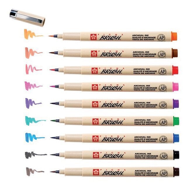 SAKURA PIGMA MICRON  BRUSH