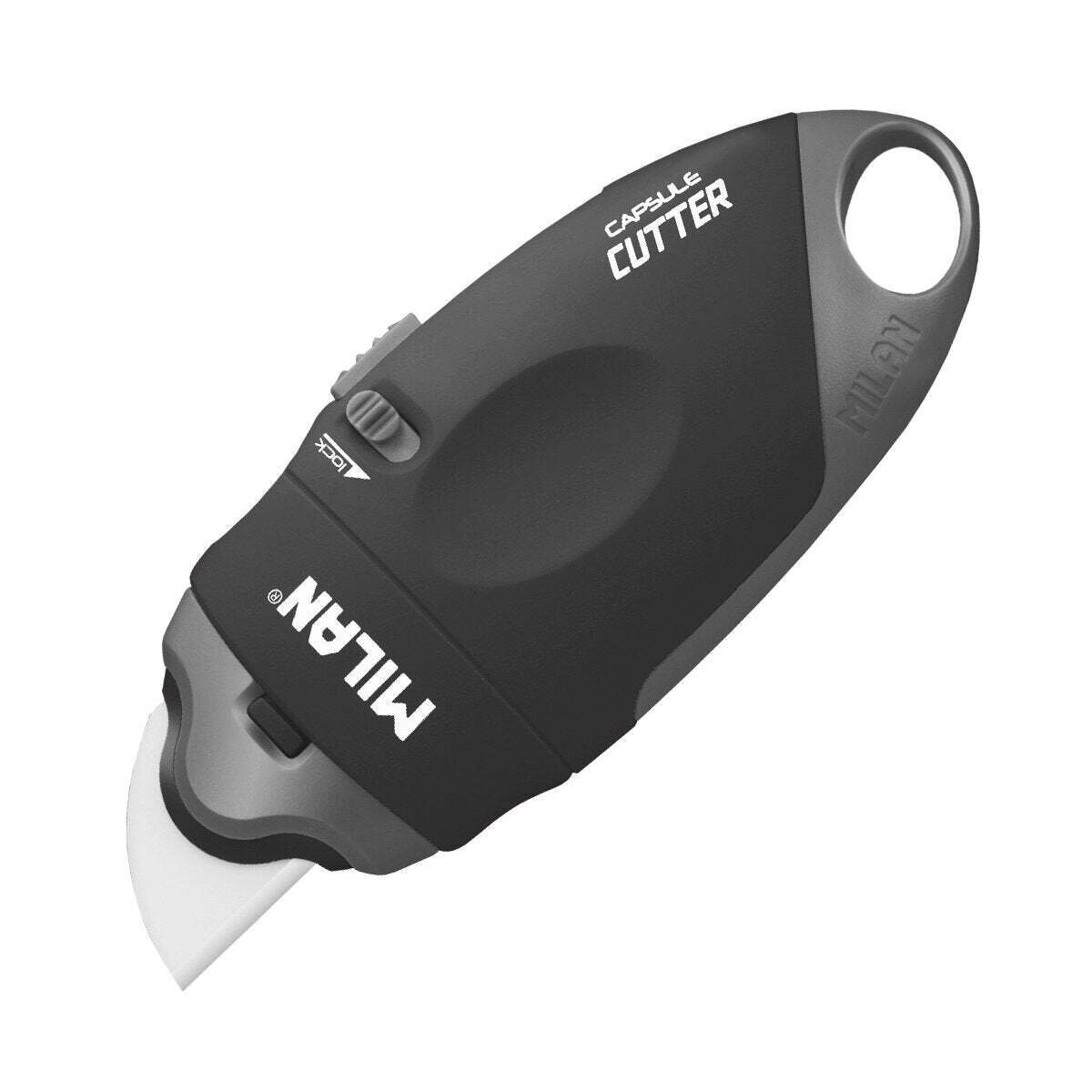 MILAN CAPSULE CUTTER CON HOJA DE CERÁMICA, COLOR: Negro