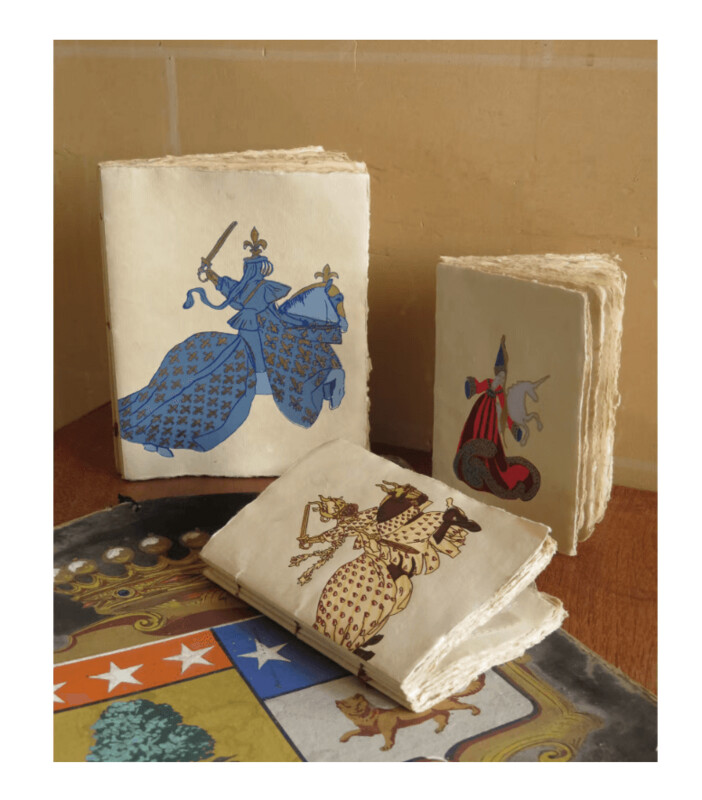 ÉPIGR'AM CUADERNO ARTESANAL CABALLERO/DAMA MEDIEVAL