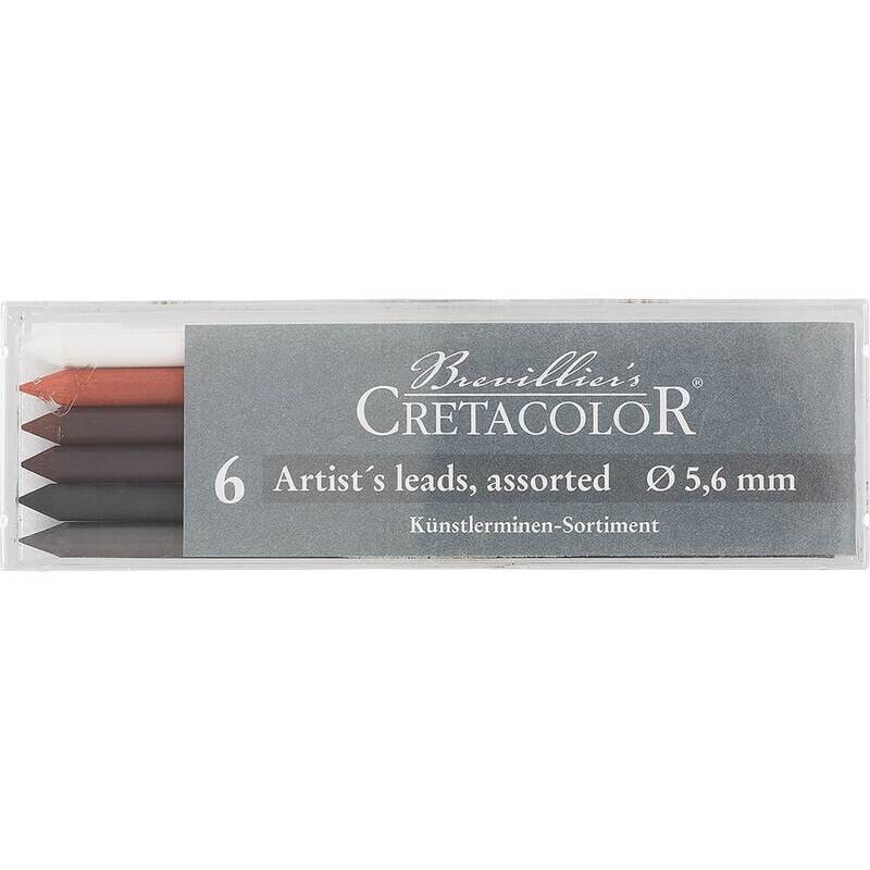 CRETACOLOR SET DE 6 MINAS 5,6 mm