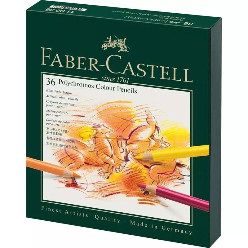 FABER CASTELLPOLYCHROMOS ESTUCHE ESTUDIO 36