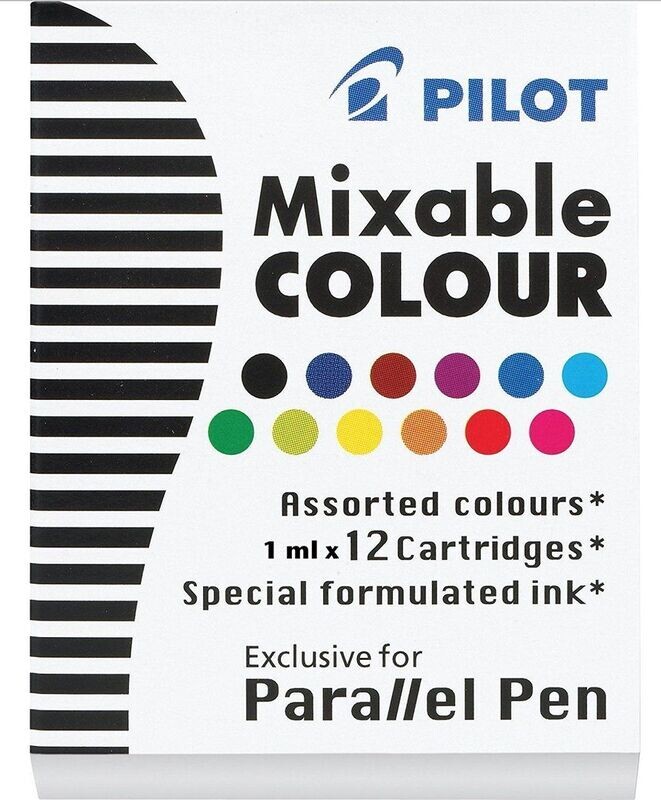 PILOT PARALLEL PEN RECAMBIO COLORES SURTIDOS