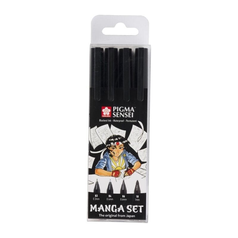SAKURA PIGMA SENSEI MANGA SET