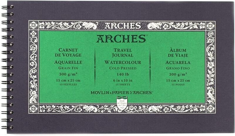 ARCHES AQUARELLE TRAVEL JOURNAL