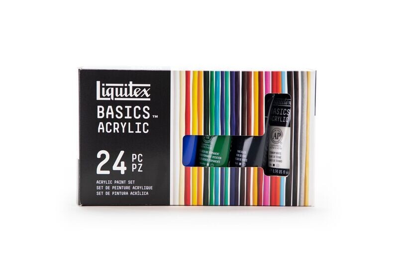 LIQUITEX BASICS ACRÍLICO SET 24X22 ml