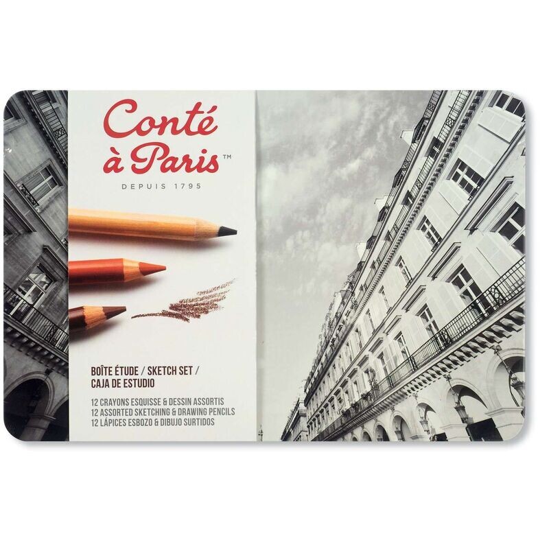 CONTÉ À PARIS CAJA METAL ESTUDIO