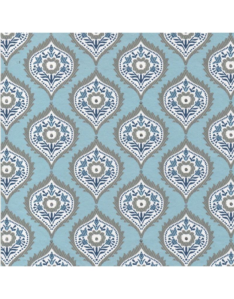PAPEL DECORADO ALGODÓN FLORES AE220-62