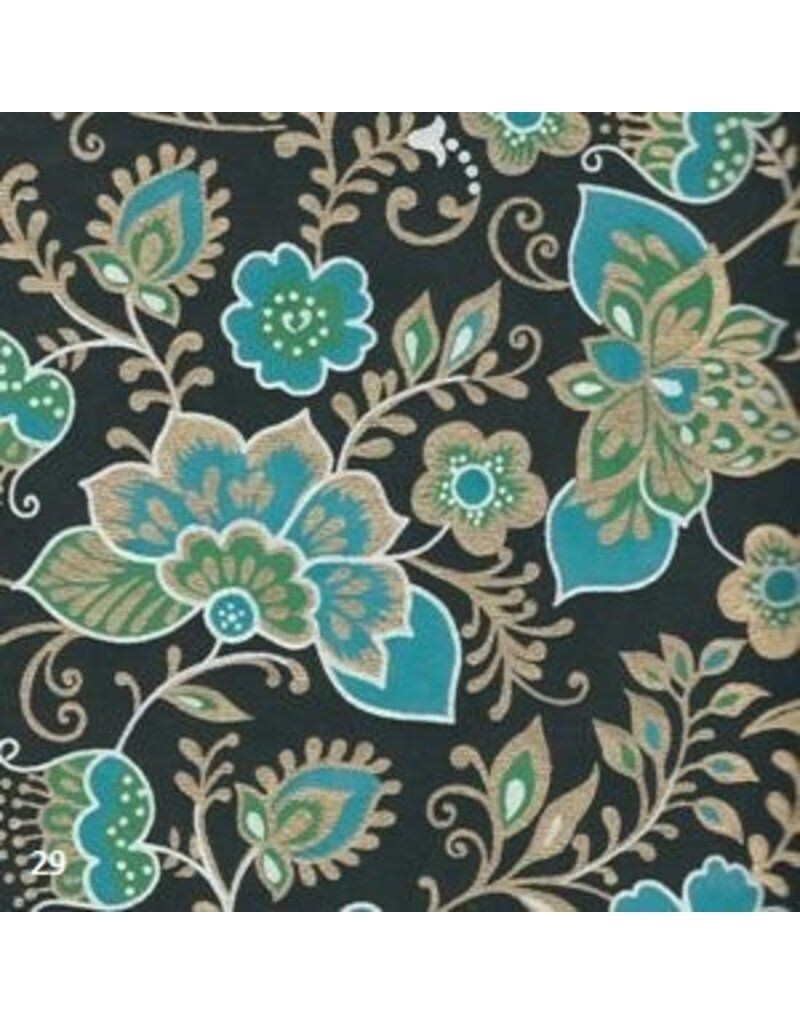 PAPEL DECORADO ALGODÓN FLORES AE160-63