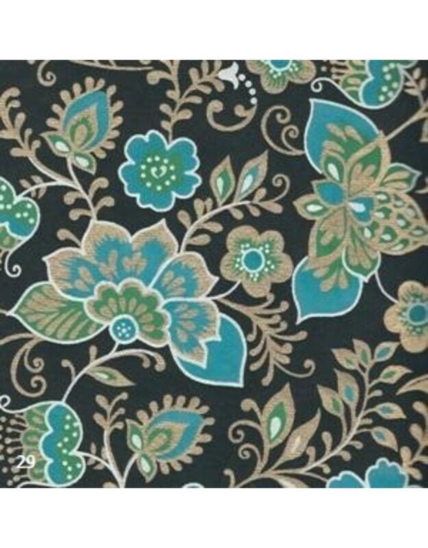 PAPEL DECORADO ALGODÓN FLORES AE160-63