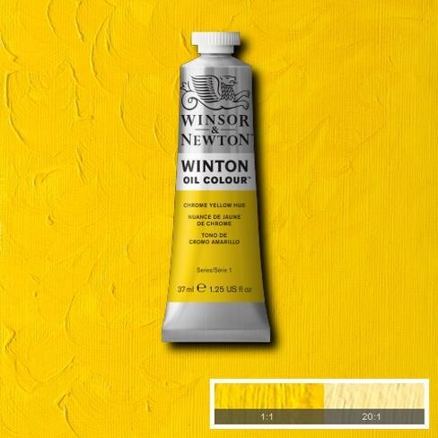 WINSOR & NEWTON ÓLEO WINTON 149 TONO DE CROMO AMARILLO