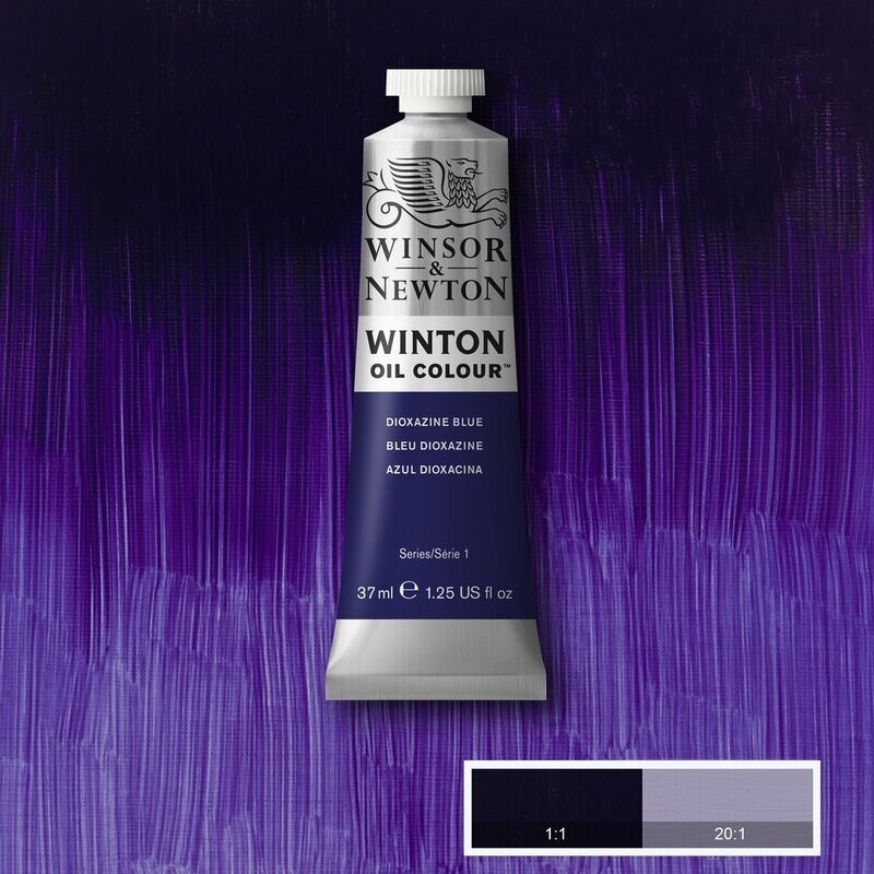 WINSOR & NEWTON ÓLEO WINTON 406 AZUL DIOXACINA