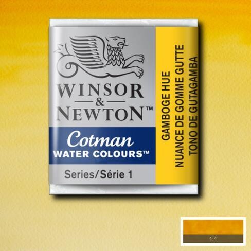 WINSOR & NEWTON COTMAN ACUARELA 266 TONO DE GUSTAGAMBA