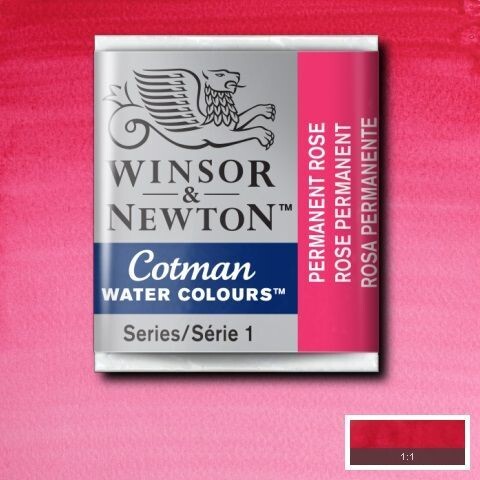 WINSOR & NEWTON COTMAN ACUARELA 502 ROSA PERMANENTE