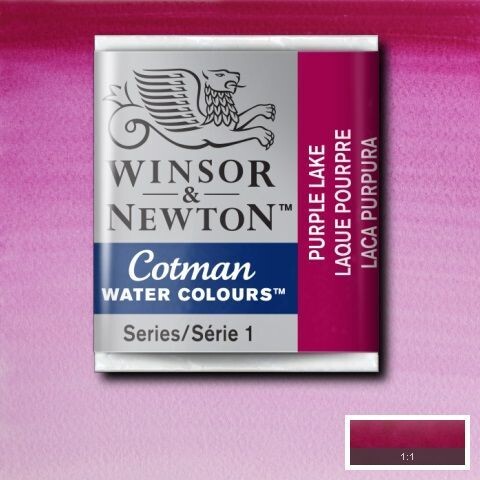 WINSOR & NEWTON COTMAN ACUARELA 544 LACA PÚRPURA