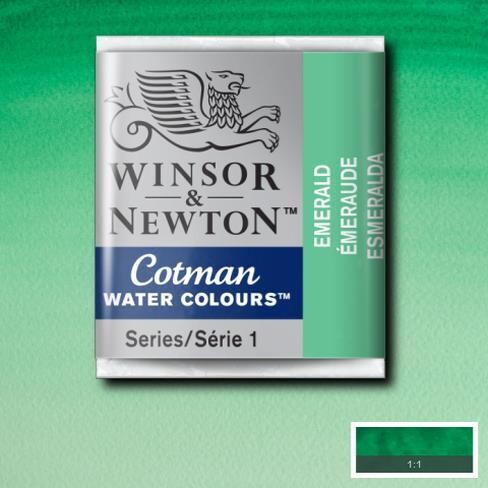 WINSOR & NEWTON COTMAN ACUARELA 235 ESMERALDA