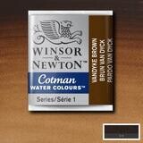 WINSOR & NEWTON COTMAN ACUARELA 676 PARDO VAN DYCK