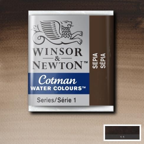WINSOR & NEWTON COTMAN ACUARELA 609 SEPIA
