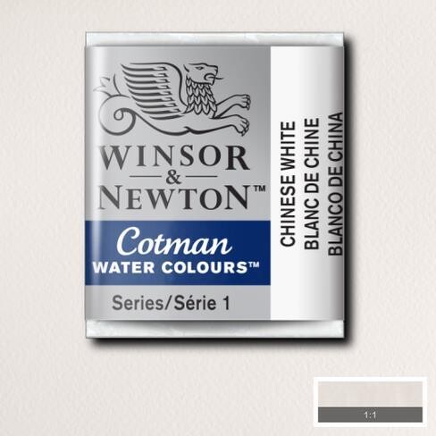 WINSOR & NEWTON COTMAN ACUARELA 150 BLANCO DE CHINA