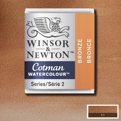 WINSOR & NEWTON COTMAN ACUARELA 058 BRONCE