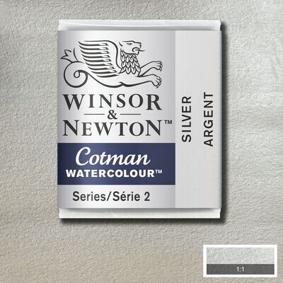 WINSOR & NEWTON ACUARELA 617 PLATA