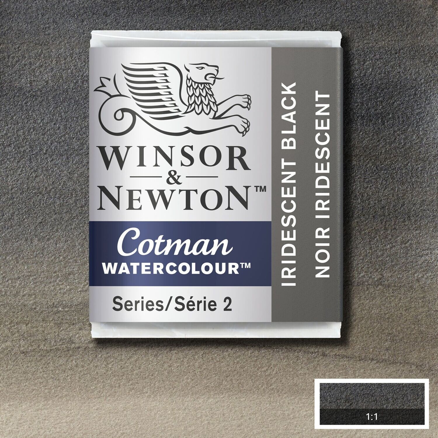 WINSOR & NEWTON COTMAN ACUARELA 473 NEGRO IRIDISCENTE