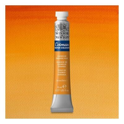 WINSOR & NEWTON COTMAN ACUARELA 090 TONO DE CADMIO NARANJA