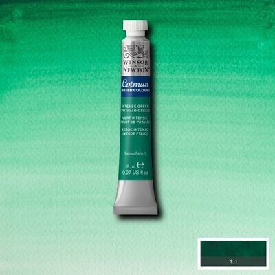 WINSOR & NEWTON COTMAN ACUARELA 329 VERDE INTENSO (VERDE FTALO)