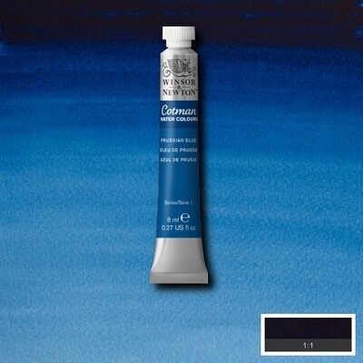 WINSOR & NEWTON COTMAN ACUARELA 538 AZUL DE PRUSIA