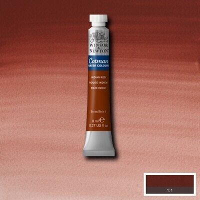 WINSOR & NEWTON COTMAN ACUARELA 317 ROJO INDIO