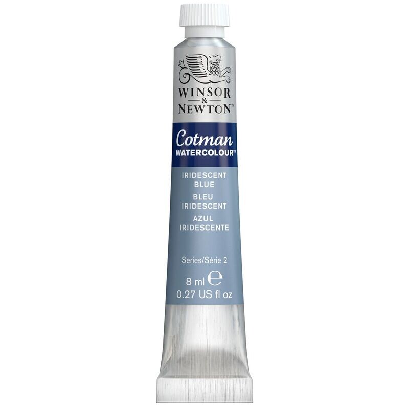 WINSOR & NEWTON COTMAN ACUARELA 472 AZUL IRIDISCENTE