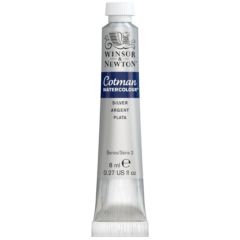 WINSOR & NEWTON COTMAN ACUARELA 617 PLATA