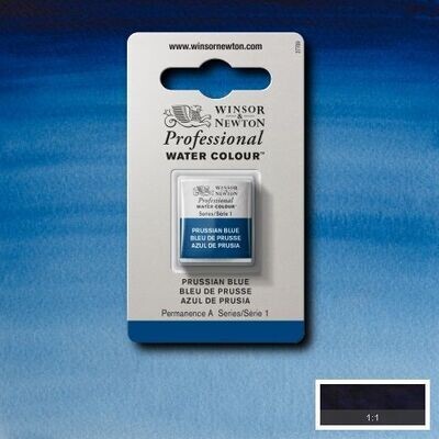 WINSOR & NEWTON ACUARELA PROFESIONAL 538 AZUL DE PRUSIA