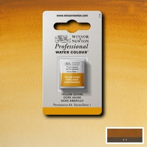 WINSOR & NEWTON ACUARELA PROFESIONAL 744 OCRE AMARILLO