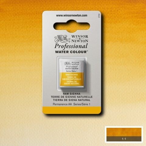 WINSOR & NEWTON ACUARELA PROFESIONAL 552 TIERRA DE SIENA NATURAL