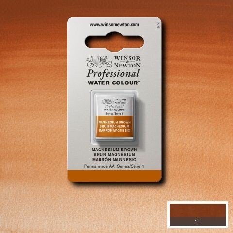WINSOR & NEWTON ACUARELA PROFESIONAL 381 MARRÓN MAGNESIO