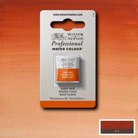 WINSOR & NEWTON ACUARELA PROFESIONAL 362 ROJO CLARO